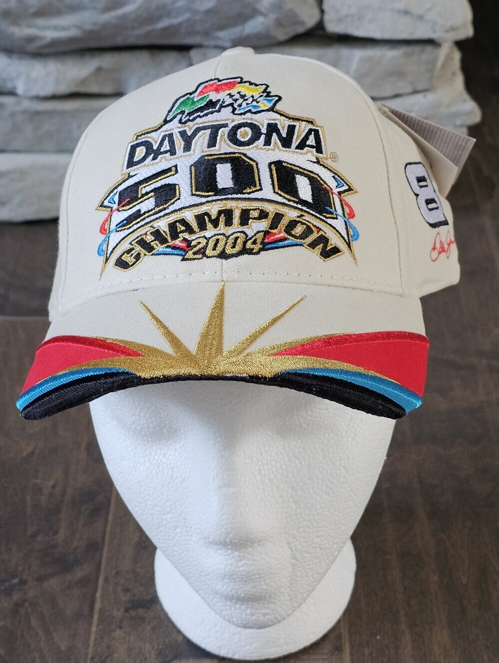 New Vintage Daytona 500 Champion 2004 Embroidered NASCAR Cap